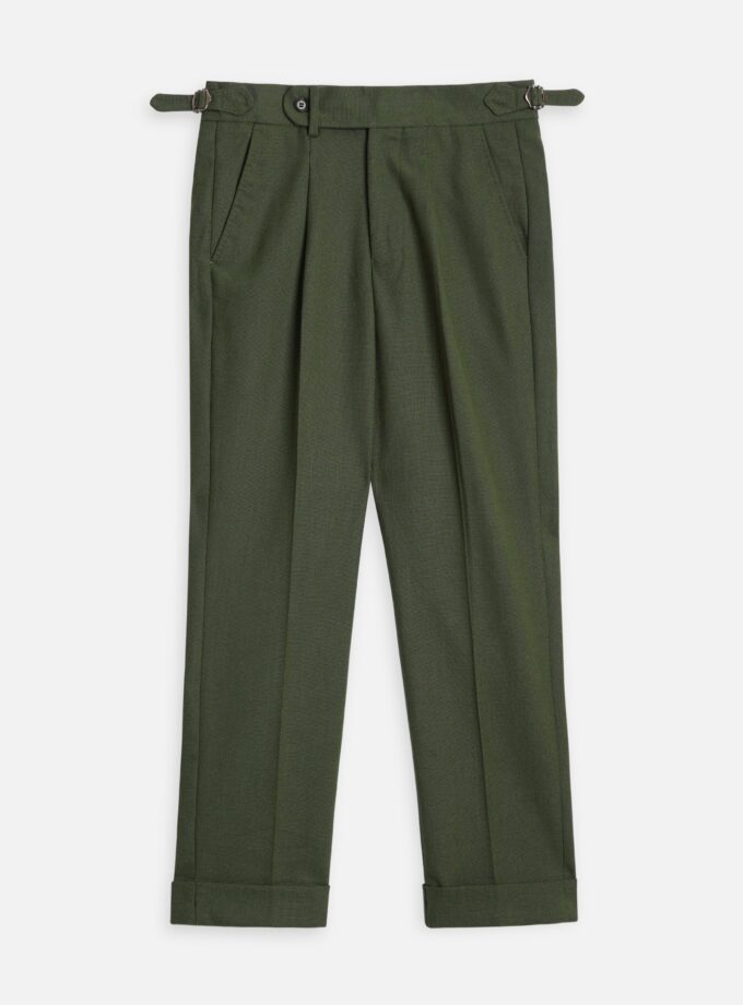 LINEN CLASSIC PLEATED