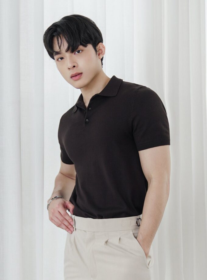 VELVETY KNIT POLO